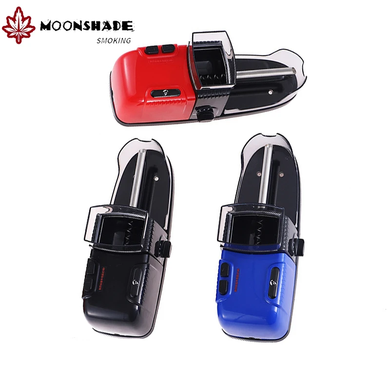 

MOONSHADE Household Electric Automatic 8mm Cigarette Maker Tobacco Filler DIY Smoking Accessories Mini US/EU/AU Plug