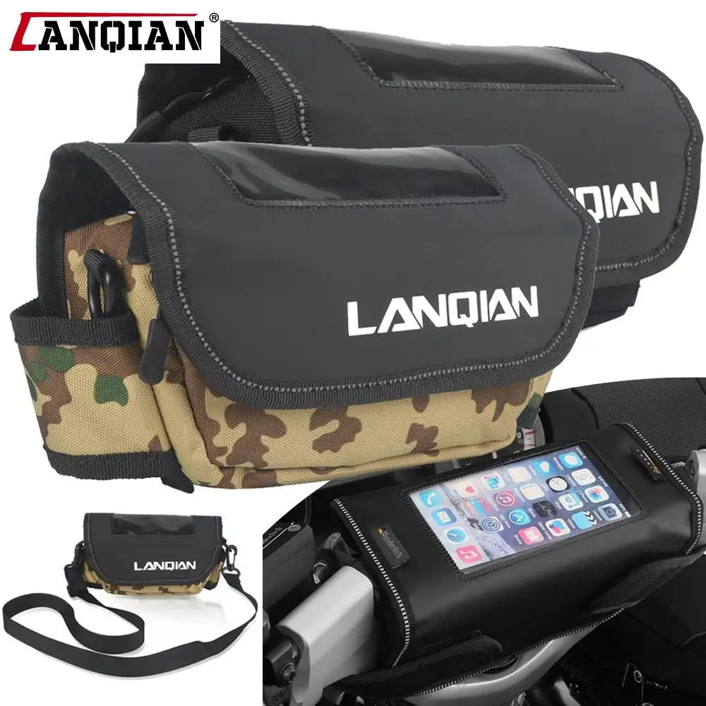 

Motorbike Handlebar Bag Phone Holder Storage Package For BMW F650GS F700GS F750GS F800GS ADV F800R F850GS F 650 700 750 800 GS R