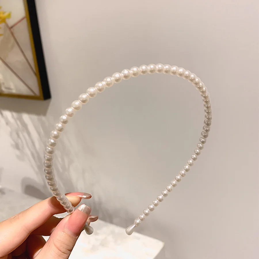 عصابات رأس لؤلؤية للنساء إكسسوارات شعر الحفلات سوب...