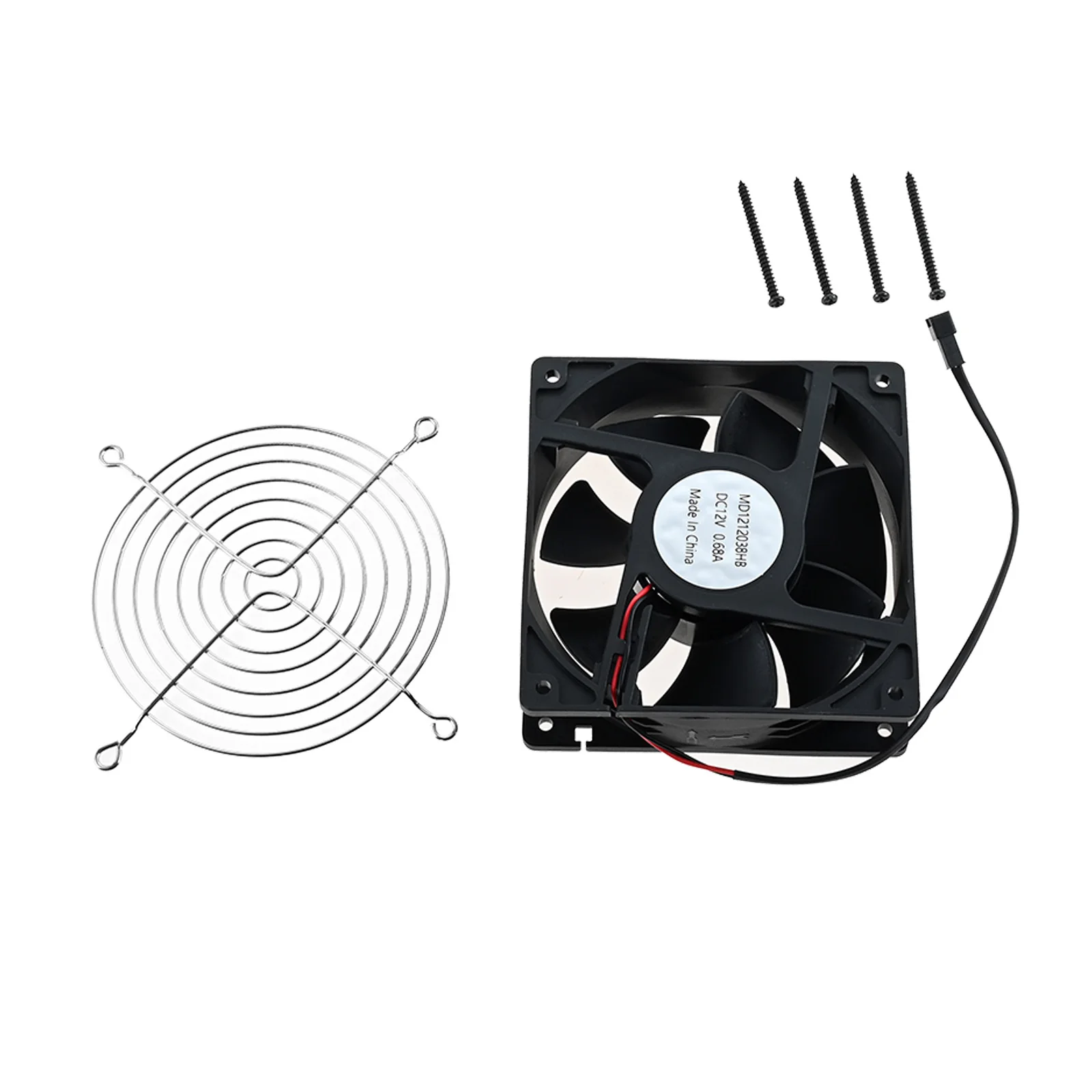 9904190040 Fan with Stainless Steel Fan Guard for Masterbuilt Gravity Series 560/800/900/1050 Digital Charcoal Grill and Smoker