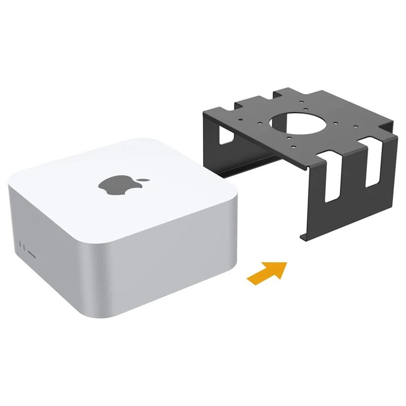 Apple Mac Studio�� å�� �Ʒ� ���� �������� Ȧ�� ���� ������ �귡Ŷ ��ǻ�� �濭 ���ĵ� ������