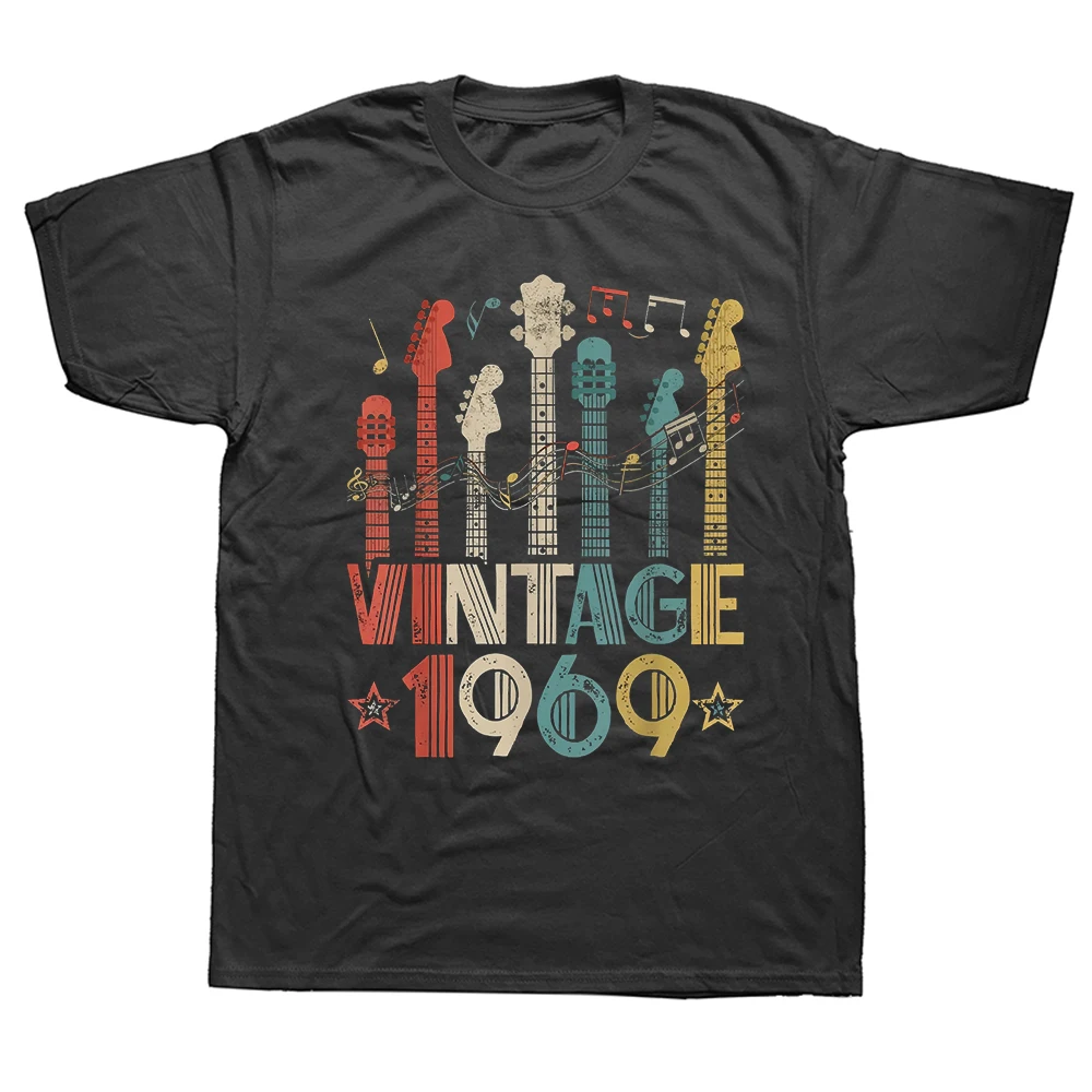 Lustiges T-Shirt „57 Jahre alt, hergestellt im Jahr 1969“ mit Blumenmuster, 57. Geburtstag, Herren, Baumwolle, Humor, Streetwear, Kurzarm, Unisex-Kleidung
