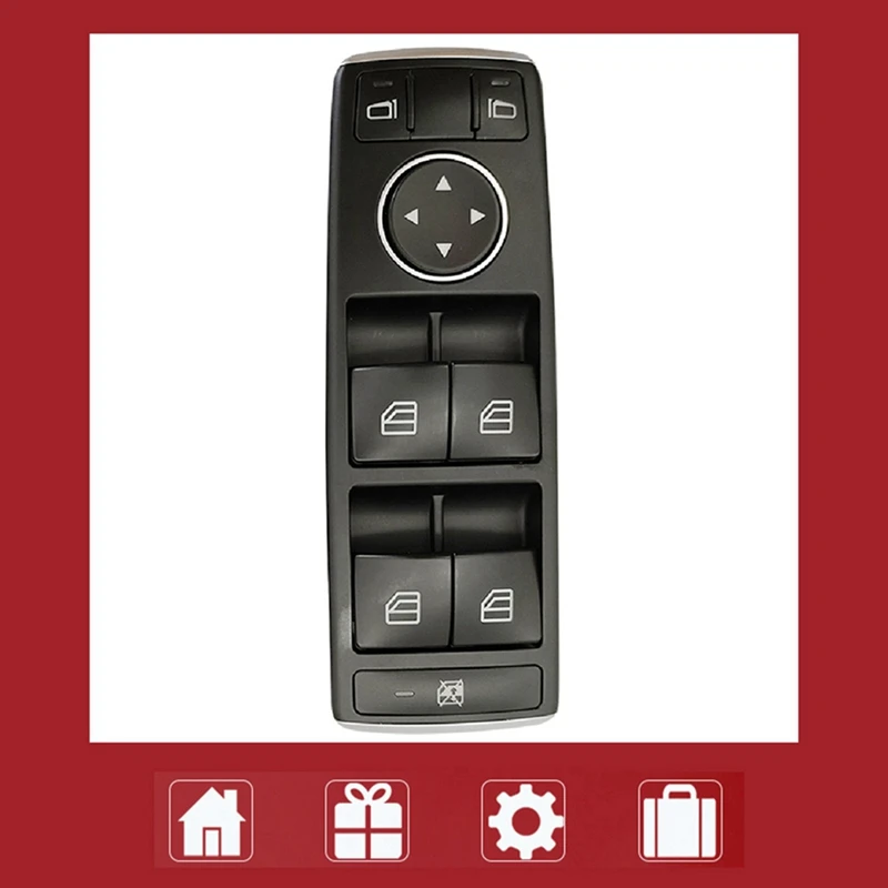 Car Electric Window Control Panel Switch 2049055302 MERCEDES-BENZ GLK X204 Front Driver Door Window Switch Panel 2049055302