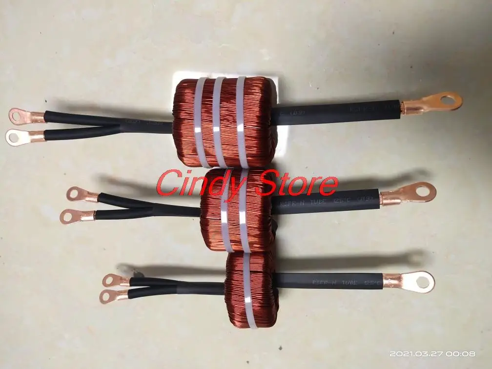 1PC 45uh 25uh 100A-450A High-power ferrosilicon-aluminum inductor sine wave special inductance inverter inductor 1pcs lot 100% new original qa01 qa01c qa02 qa03 qa04 special dc dc module power supply for igbt driver