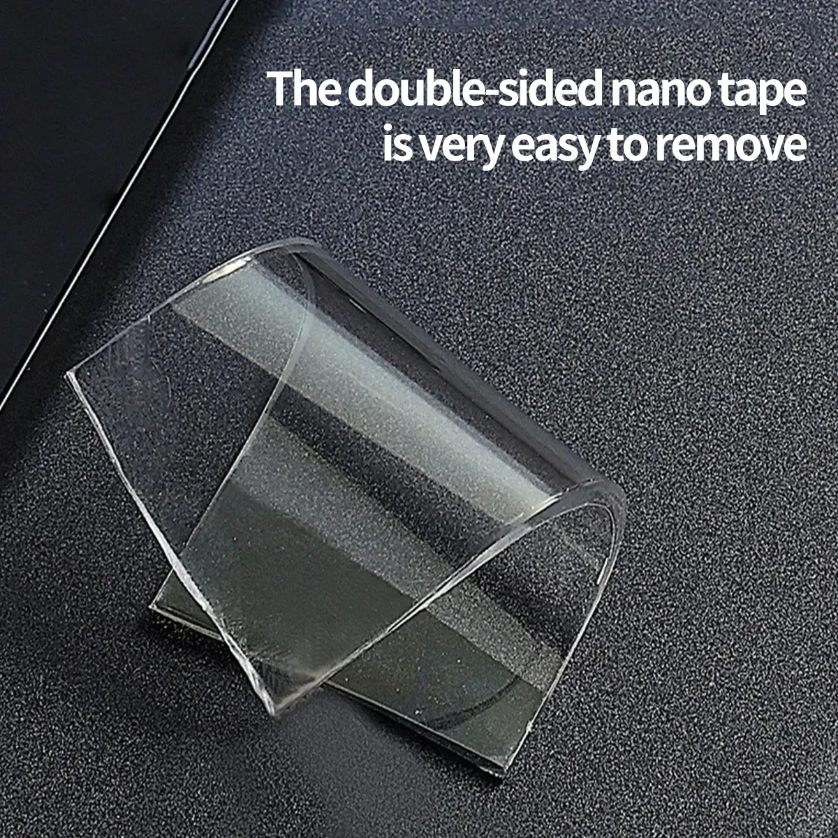 Transparent Double-Sided Adhesive Tape - Super Strong & Reusable