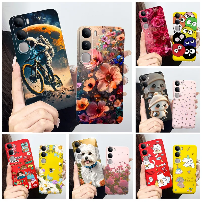 Cute Panda Soft Silicone Back Cover