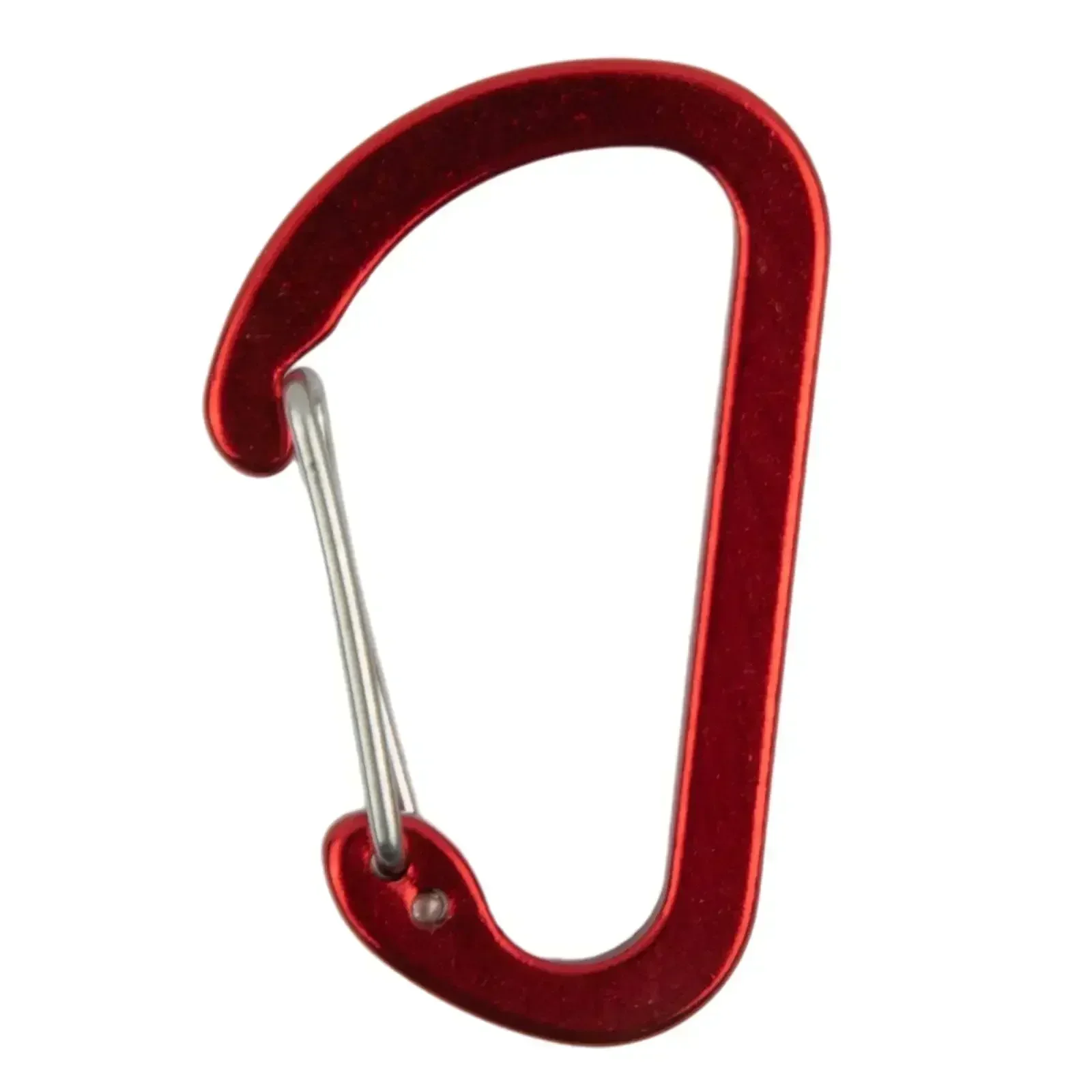 Outdoor Climbing Camping Stainless Mi-ni Carabiner Spring Hook Clip Keychain Camping Multi Tool Fishing Acessories