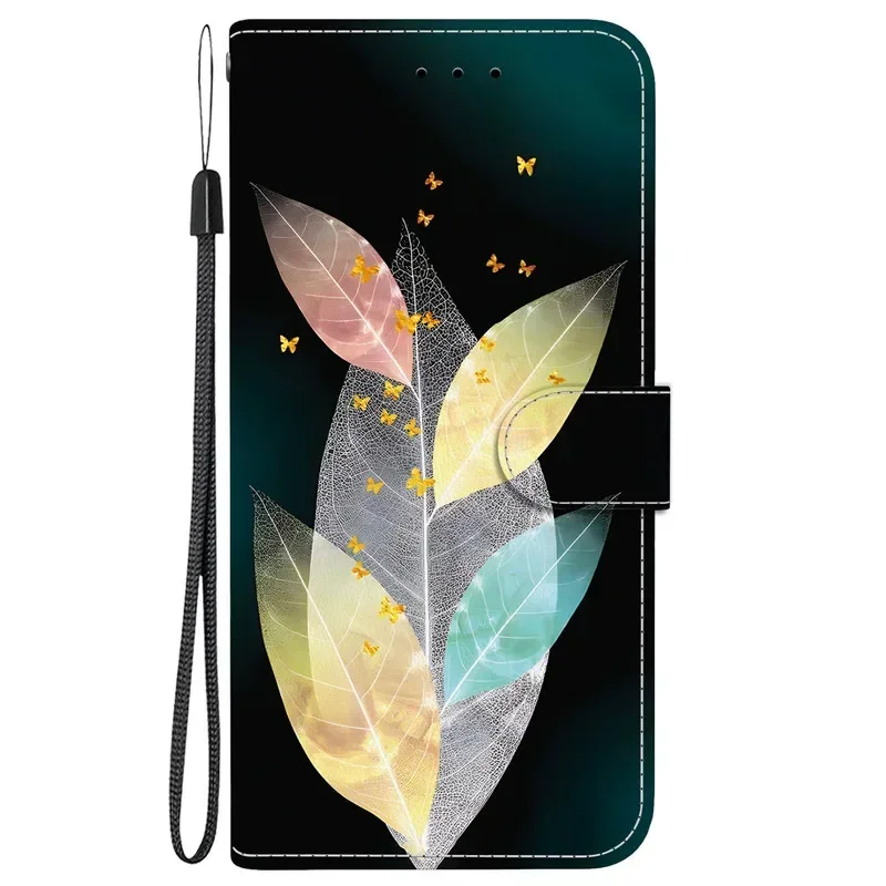 Premium Flip Wallet Leather Case with 3D Pattern and Magnetic Stand - Cute Design 2025 Edition