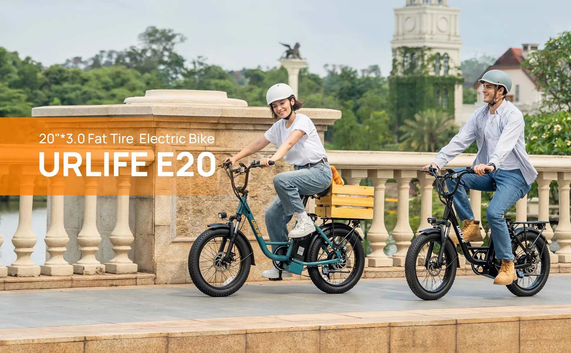 URLIFE E20 All-Terrain-Elektrofahrrad 250W Motor Elektrofahrräder für Erwachsene 48V 13AH 20 Zoll Reifen City-Pendler-E-Bikes – Detail 2