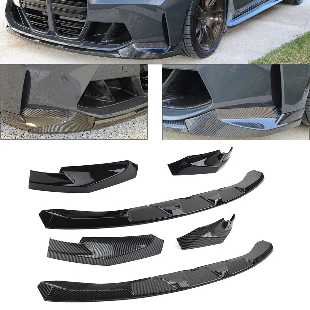 

3 шт./комплект, автомобильный передний бампер для BMW G80 M3 G82 G83 M4 2021 2022 2023