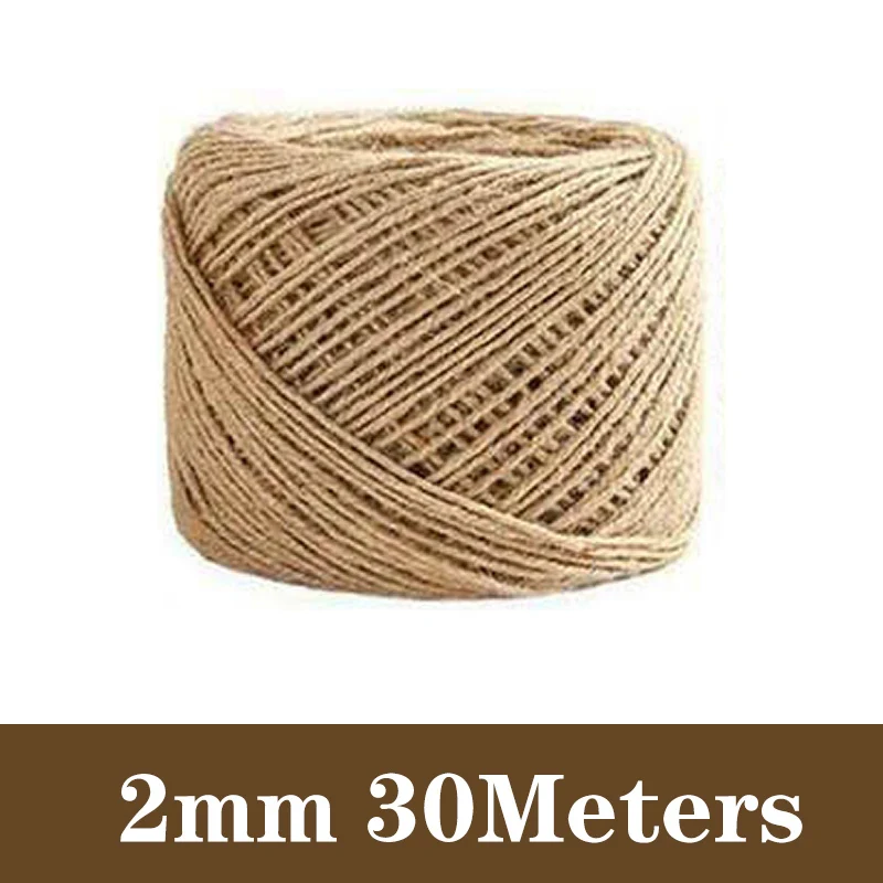1/2/3/6/8/10mm Macrame Cord Rope String Natural Cotton Macrame Twisted Twine Braided Crafts Handwork DIY Home Textile Decoration 