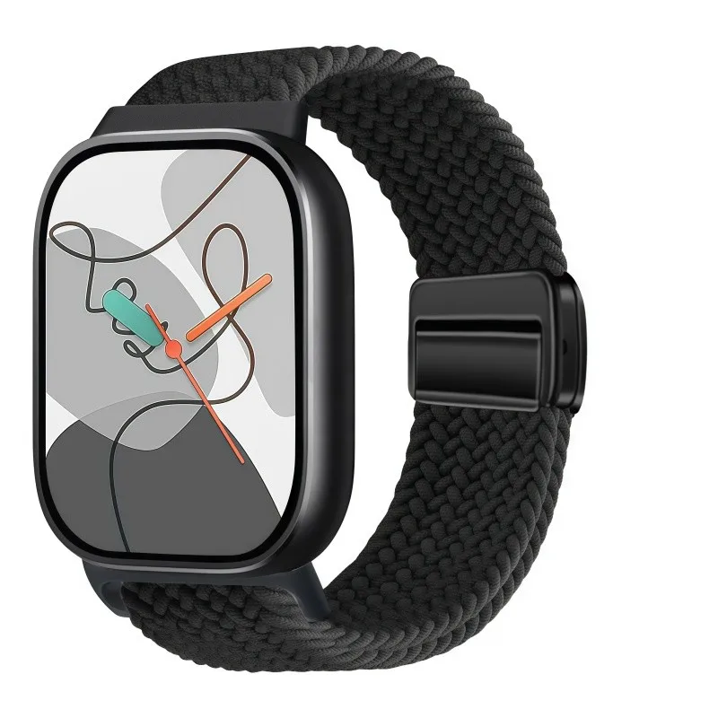 Magnetic Nylon Breathable Braided Sport Watchband Bracelet Accessories