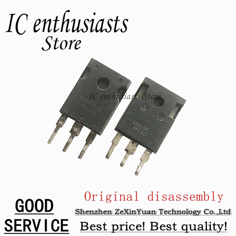 

10PCS NGTB50N65FL2WG 50N65FL2 50A 600V TO-247 Original disassembly