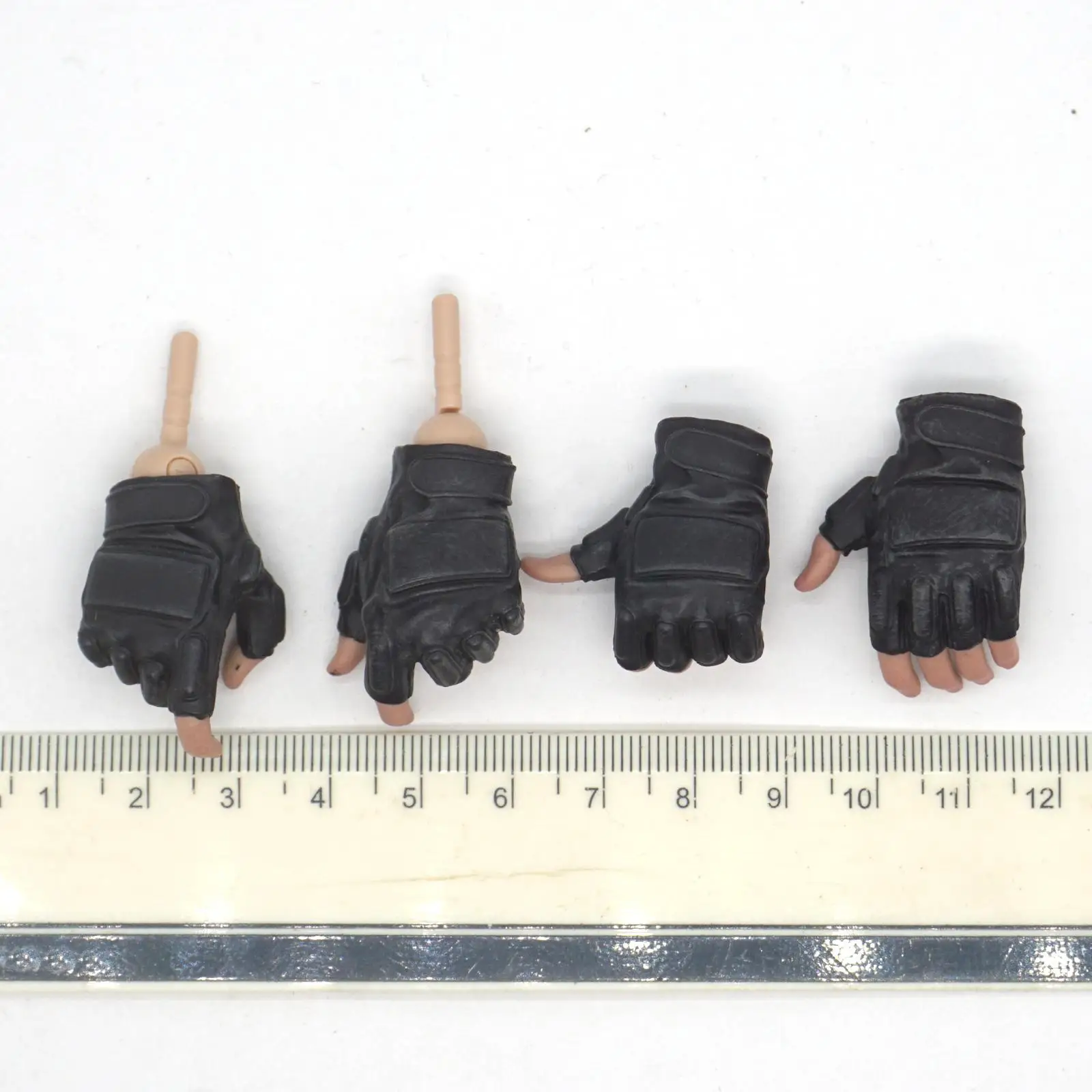 4x 1:6 Male Gloves Hands Action Figure Costume for 12inch Soldier Figures