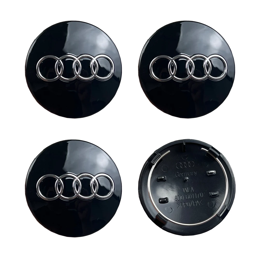 4pcs Car Wheel Center Cap Hub Covers Badge - 60mm to 69mm