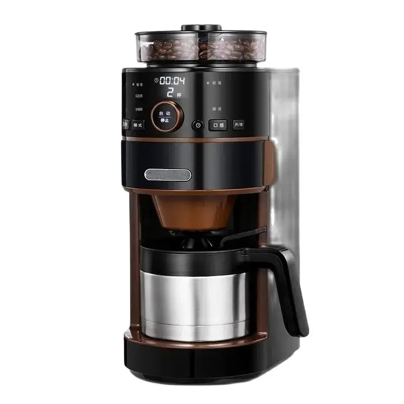 Coffee Maker Americano Grinder Office Commercial Temperature control Coarse and fine adjustment 24 Hours Reservation