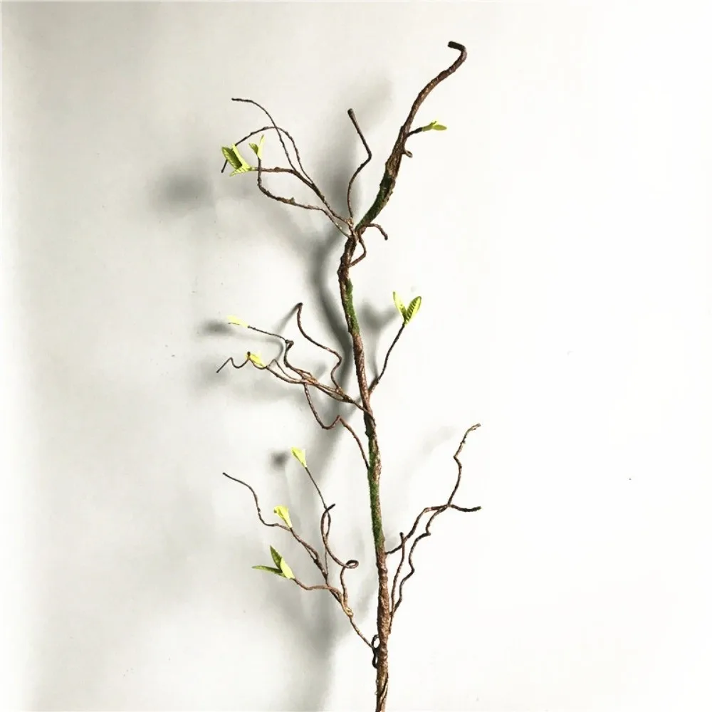 Wandbehang Künstliche Rattanranke DIY Weinblätter Künstliche Kunstpflanzen Baumkranz-Form Dekorative Kunstzweige Heimdekoration – Detail 6