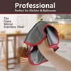 3PCS Carbon Microfiber Cleaning Cloth Lint Free Reusable Kitchen Dish Cloth Glass Window Polishing Streak Free Miracle Clean Rag 2