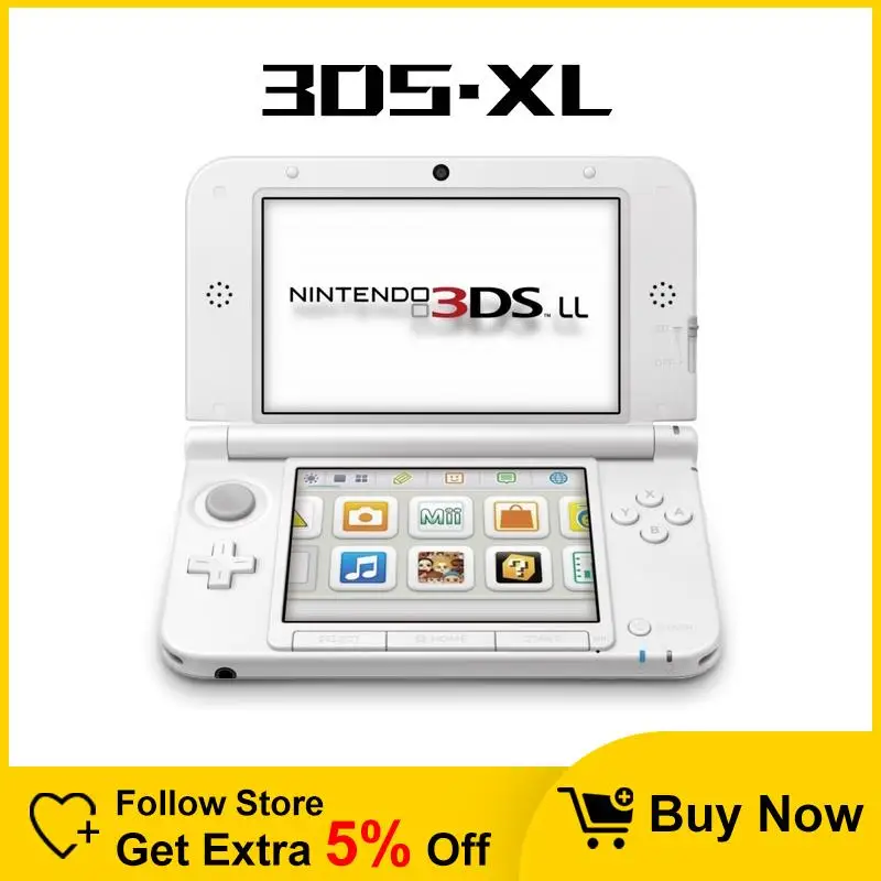 Oryginalny/Refuebished Nintendo 3DS XL 64GB (z grami) za 149.73