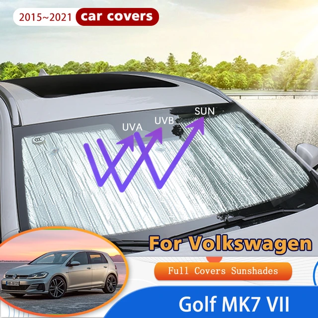 Pare-soleil,Panneau pare-soleil avant gauche gris avec miroir de  maquillage, pour VW Golf 7 MK7 SportsVan Jetta MK7 - Type Left - Cdiscount  Auto