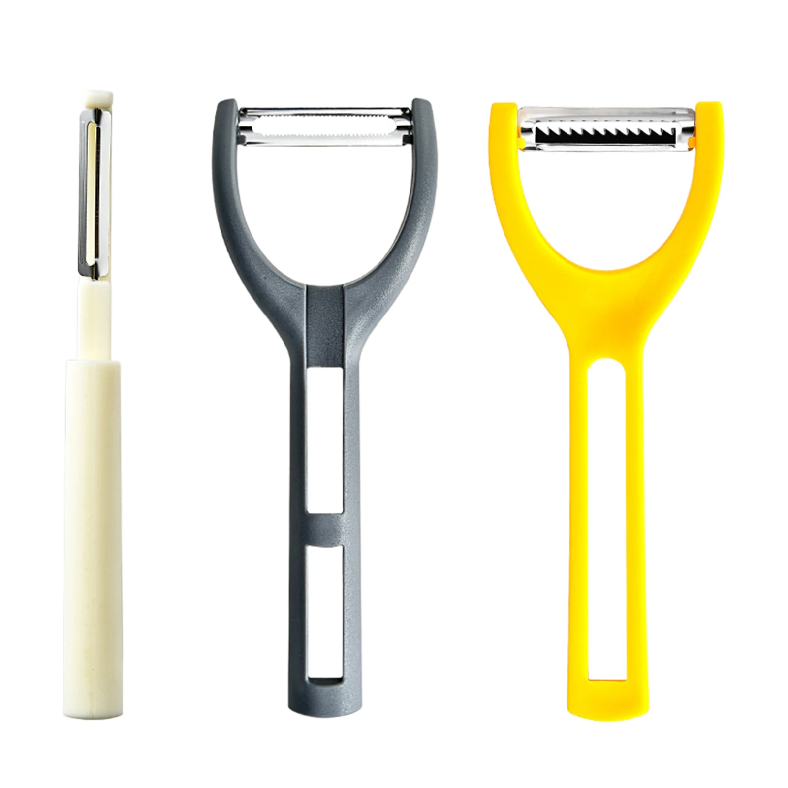 3-in-1 Non-slip Vegetable Peeler Easy Storage And Wash Lightweight For Household Kitchen Use