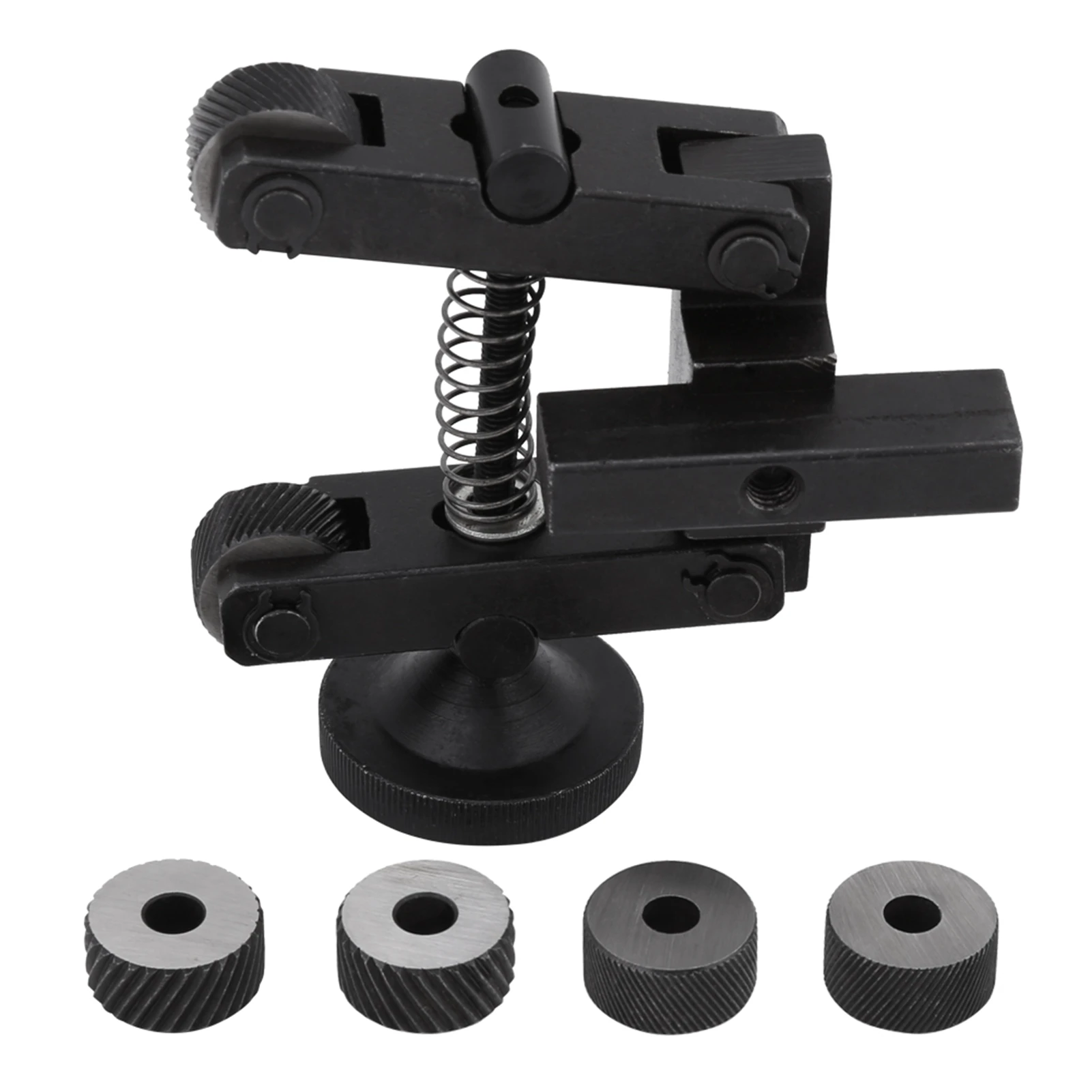 Knurl Tool Knurling Knurler Tool Holder Linear Knurl Lathe Adjustable Shank with Wheel Knurler Holder Knurling knurling tool set