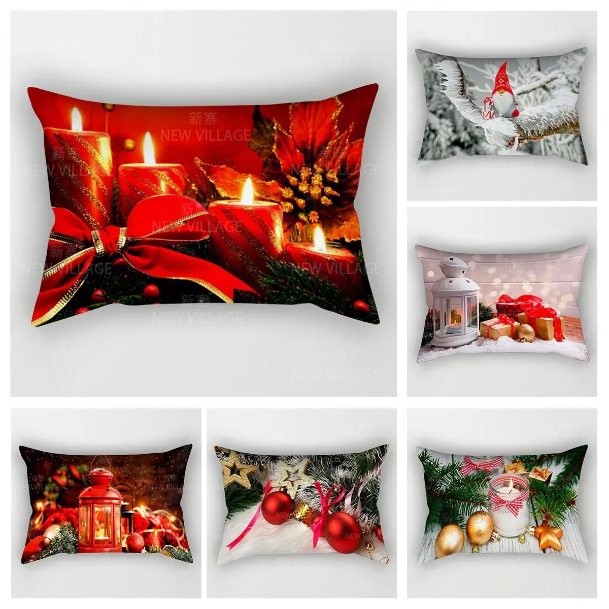 

Home autumn decoration christmas pillow cushion cover Home decorations throw pillow covers 30*50 pillowcase 30x50 40x60 50*70