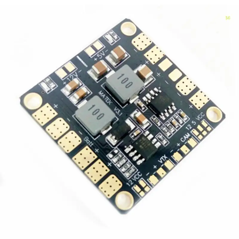 

Matek Systems Mini PDB BEC 5V & 12V 2oz For RC Helicopter FPV Quadcopter Muliticopter Power Dropship