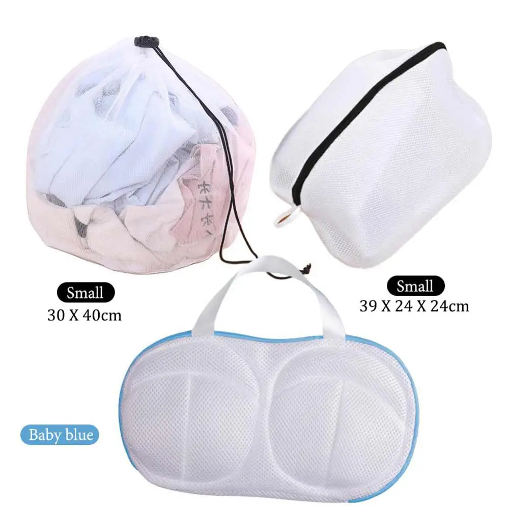 

Laundry Bag Breathable Resistance To Deformation Filter Handheld Design Portable Easy To Clean Anti-deformation Mesh Bag Durable