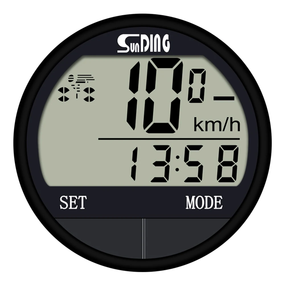 Multi-Functional Bike Speedometer & Odometer with Display