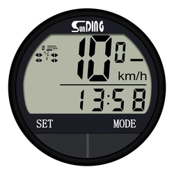 Multi - Functional Bike Speedometer & Odometer with Display (As shown)