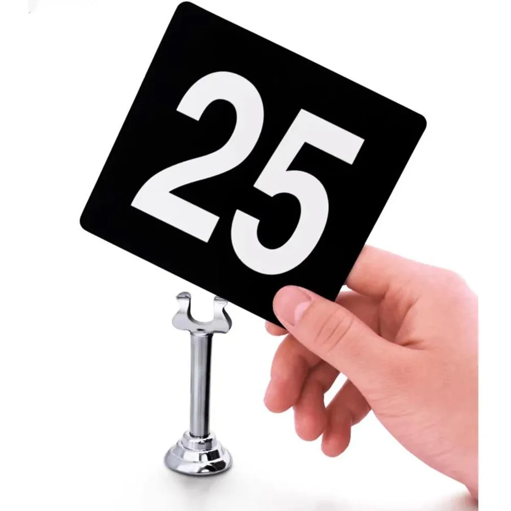 Stainless Steel Restaurant Place Card/Table Number Holder Wedding Photo Picture Name Card Stand Message Note Price Card Clip
