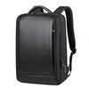 New Brand Genuine Leather with Oxford Men Backpacks Fashion Real Natural Leather Student Backpack Boy Luxury Computer Laptop Bag 1
