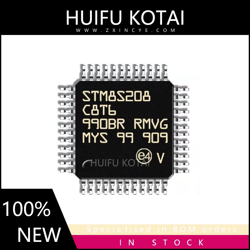 

2 шт./партия STM8S208C8T6 LQFP48 Новые Товары в наличии
