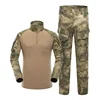 Tactical Uniform Suits Airsoft Ripstop Suit Multi-camo Pocket Hunting Shirts Pants Fish Trainning Airsoft Paintball Clothes Sets 3
