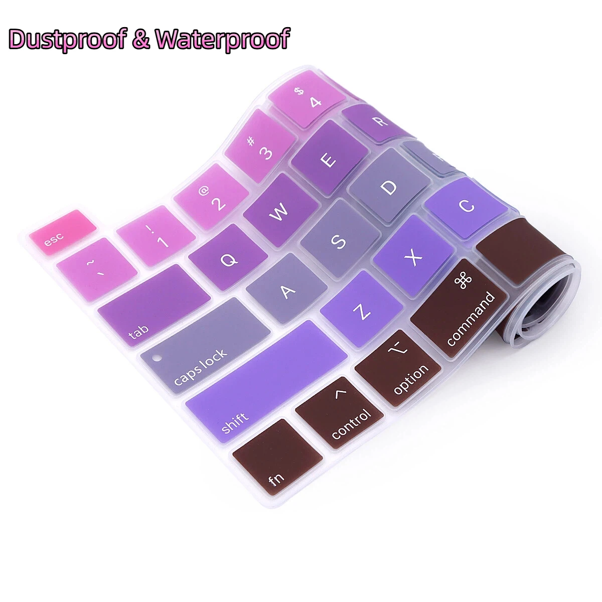 Gradient Purple Keyboard Cover for MacBook Pro - US Version