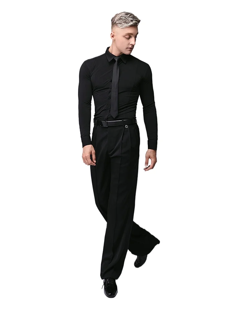 Mens Modern Dance Pants Latin Clothing M001