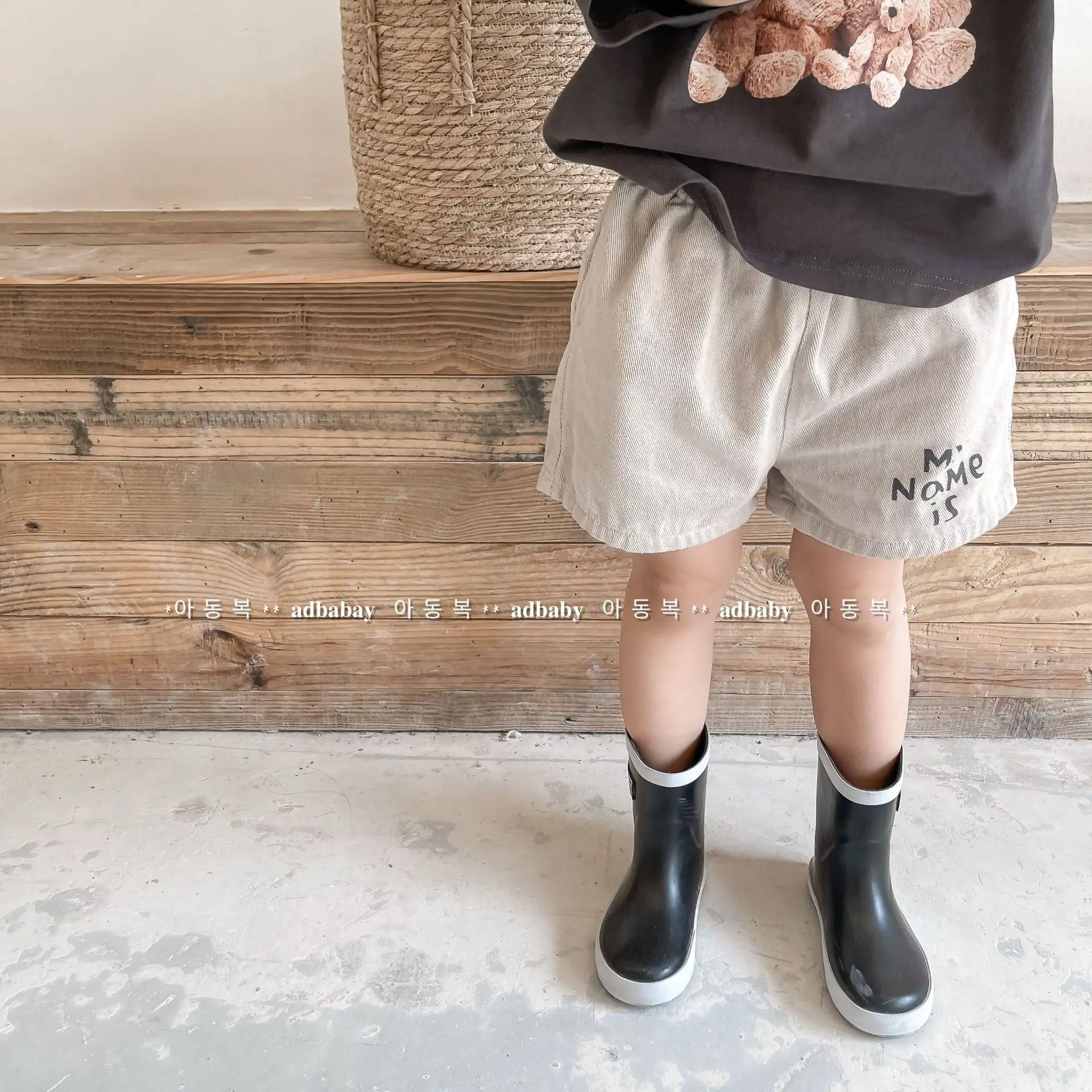 2024 New Fashion Letter Print Children Shorts Cotton Girls Casual Shorts Cute Baby Boys Beach Shorts Loose Kids Shorts Clothes