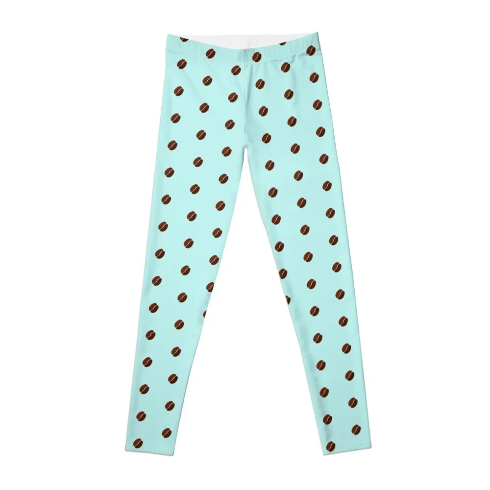 

Retro Coffee Beans Leggings gym womans gym's clothing Womens Leggings