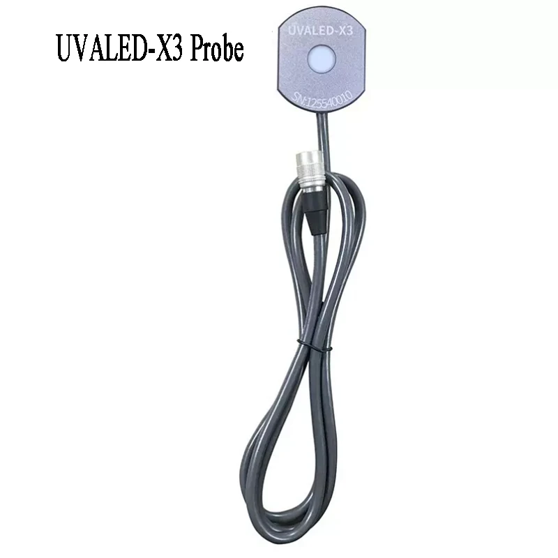 Linshang UVALED-X3 Probe UVA LED Sensor for LS125 UV Power Meter Test Intensity and Energy of UV LED Point Light Curin