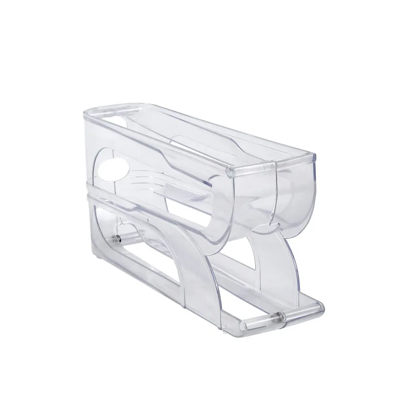 Sliding Egg Carton For Kitchen Egg Storage Box Refrigerator Side Large Capacity Space Saving Three-Layer Drop-Proof Egg Tray 2