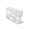 Sliding Egg Carton For Kitchen Egg Storage Box Refrigerator Side Large Capacity Space Saving Three-Layer Drop-Proof Egg Tray 2