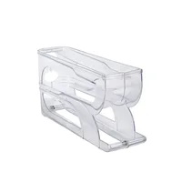 Sliding Egg Carton For Kitchen Egg Storage Box Refrigerator Side Large Capacity Space Saving Three-Layer Drop-Proof Egg Tray 2