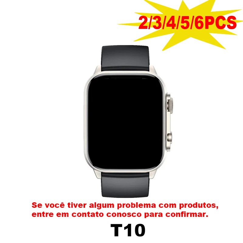 

Смарт-часы T10, 49 мм, Bluetooth, для мужчин и женщин, 2023 2024