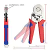 Tubular Terminal Crimping Pliers Tool Kit HSC8 6-4A 0.25-10mm2/6-6A 0.25-6mm2 High Precision Tool Ferrule  Electrician Clamp Set 3