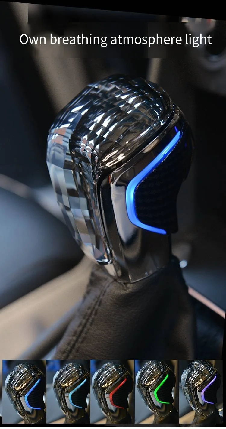 Crystal Shift Knob, Suitable For Volkswagen Series Scirocco, Passat, Touareg, Po