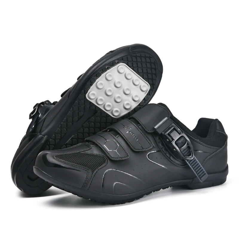 Scarpe Da Ciclismo Unisex Compatibili SPD - Per Strada E Indoor, Con Fibbia Regolabile, Traspiranti E Leggere