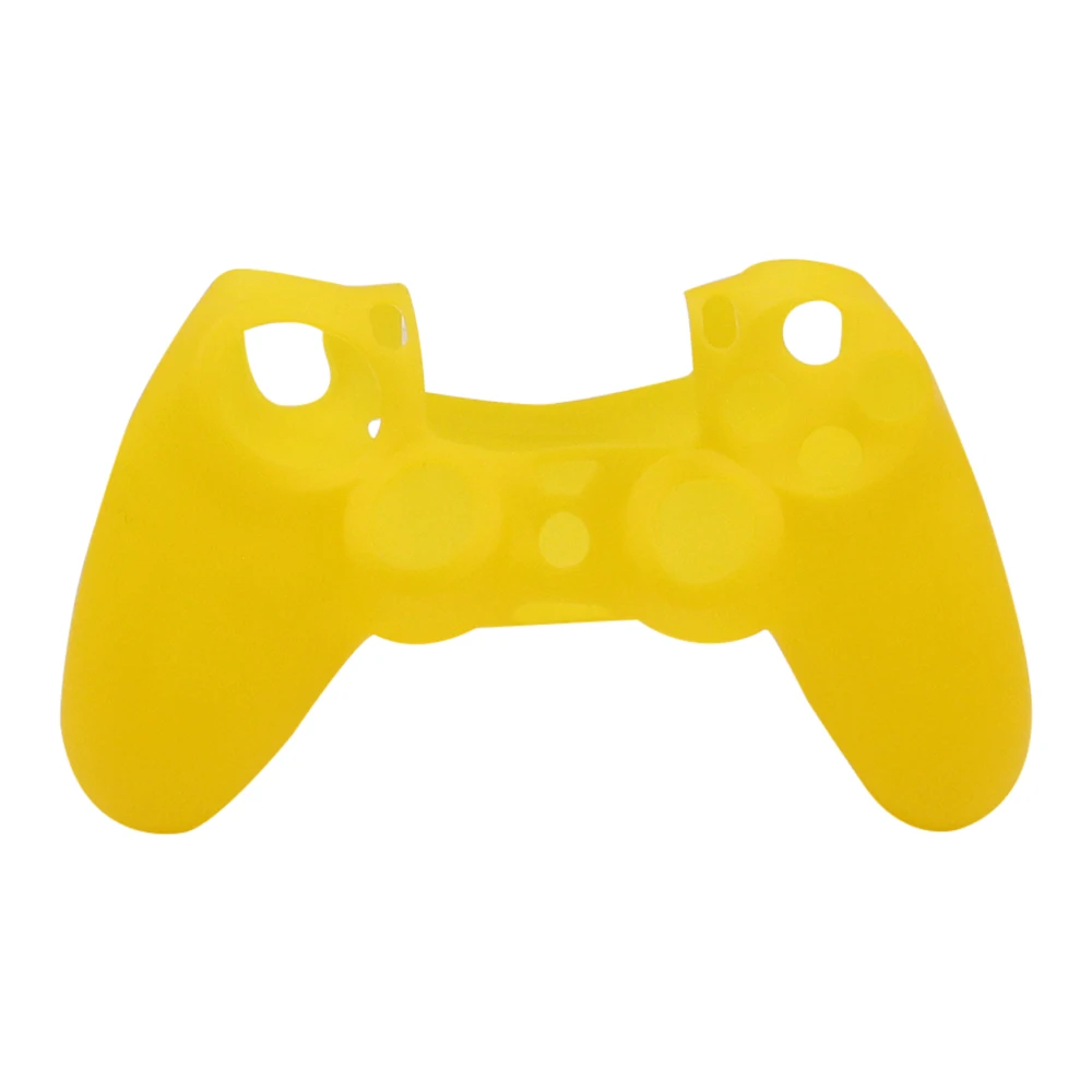 Silicone Case For PS4 Cover Slim Controller Case Video Game Controller Accessory Soft Silicone Flexible Rubber Shell Cover ﻿