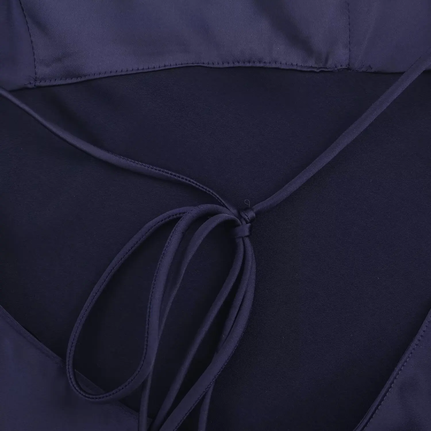 Women Lace Patchwork Asymmetrical Dress Female V-Neck Backless Tie Up Slim Fit Sexy Fashionable Mini Dress Date Party Vest Dress