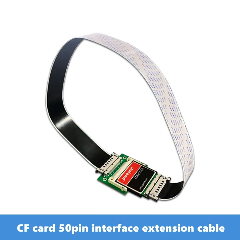 Adaptador Flexível do Cabo de Extensão da Relação do Extensor 50pin do Cartão do cf Equipamento de Máquina Ferramenta de Controle Industrial Cartão de Armazenamento Digital Cabos de computador e conectores - Imagem 3